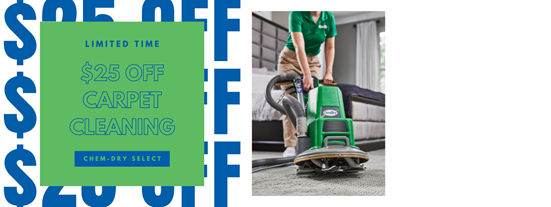 $25 off carpet cleaning